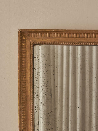 French antique gilt mirror