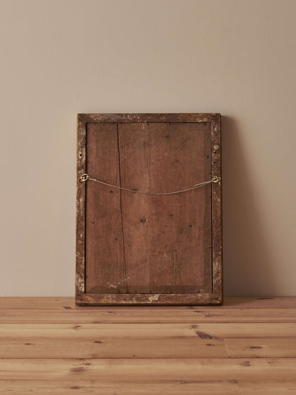 French antique gilt mirror