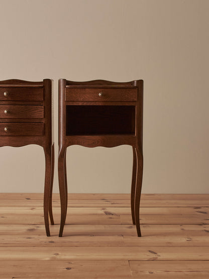 Pair of French mid-century bedside tables