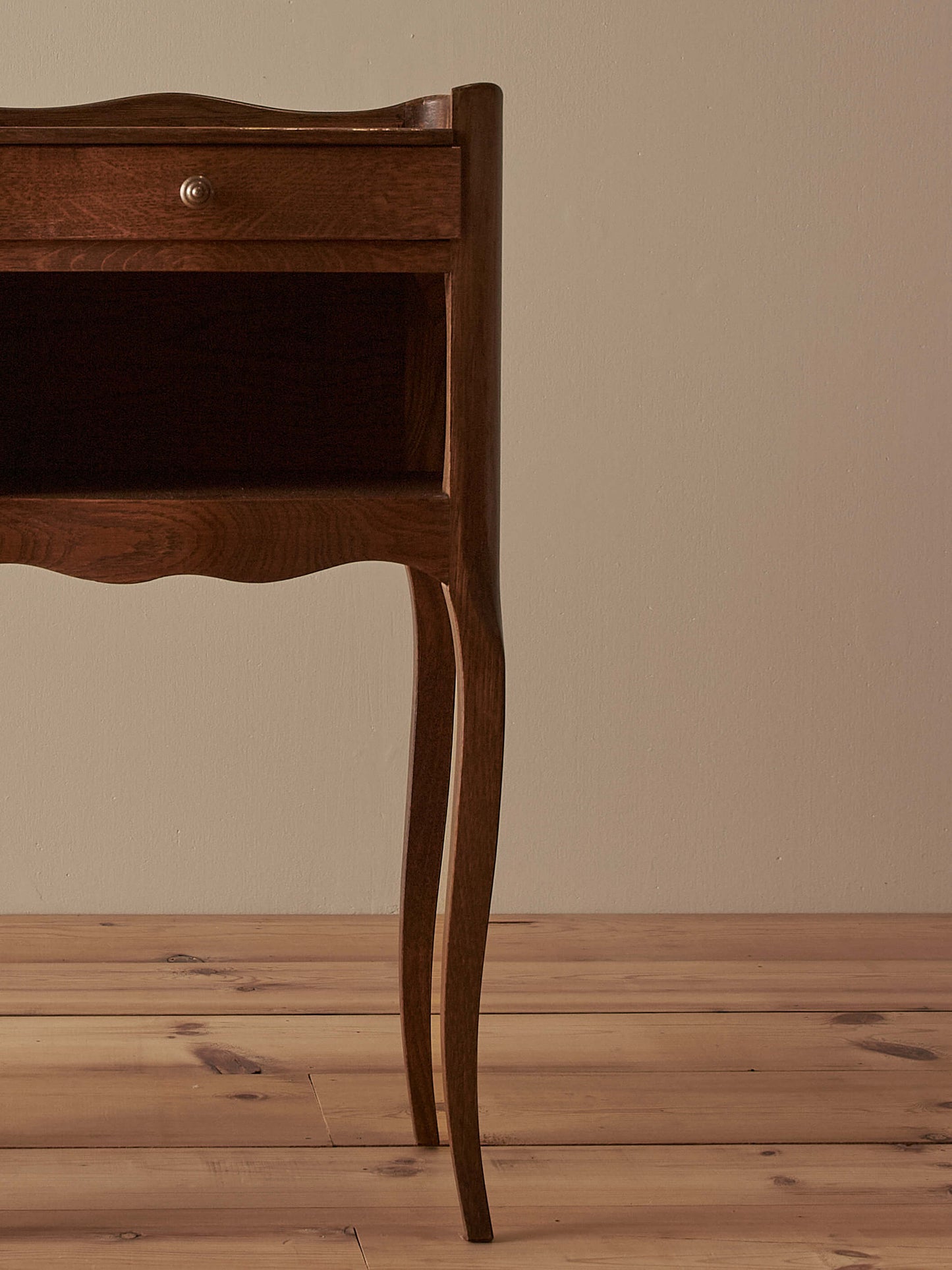 Pair of French mid-century bedside tables