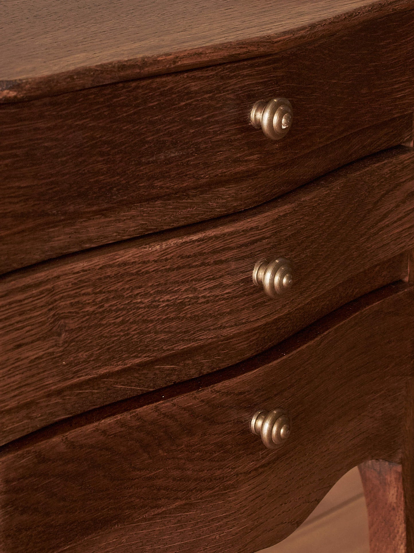 Pair of French mid-century bedside tables