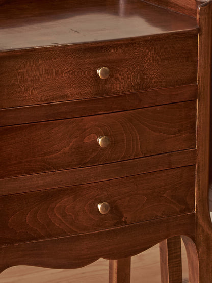 Pair of French antique bedside tables