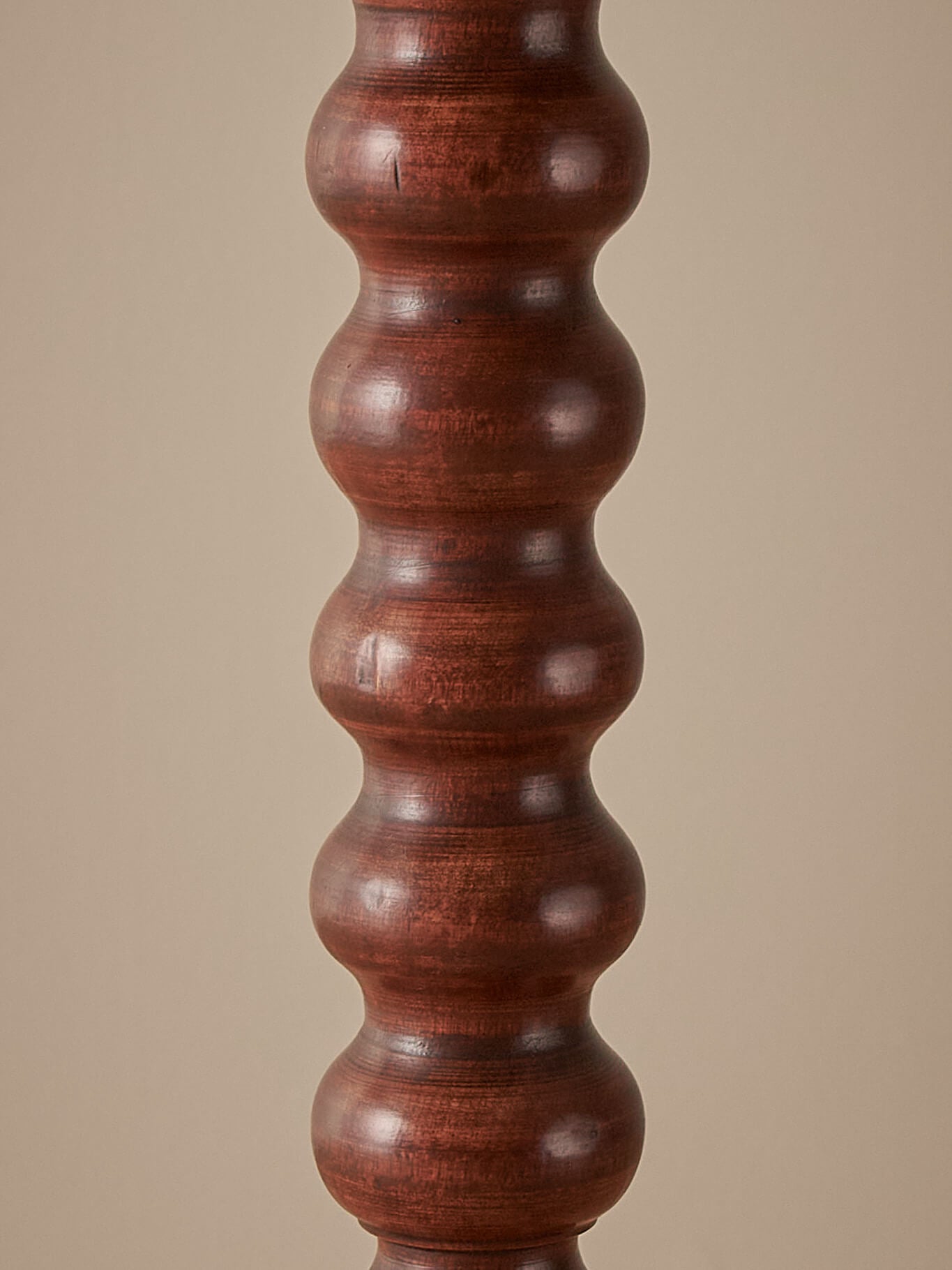 French antique mahogany bobbin wine table