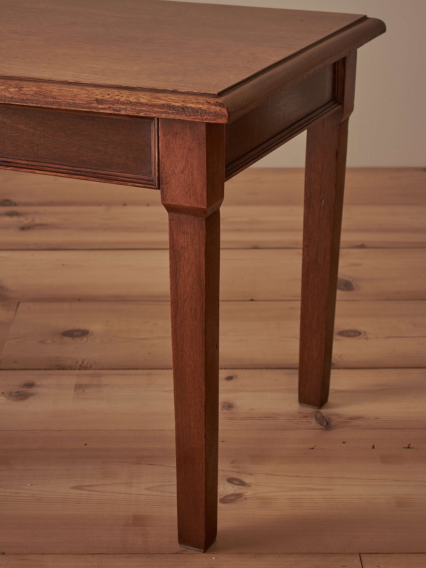 Antique mahogany bench