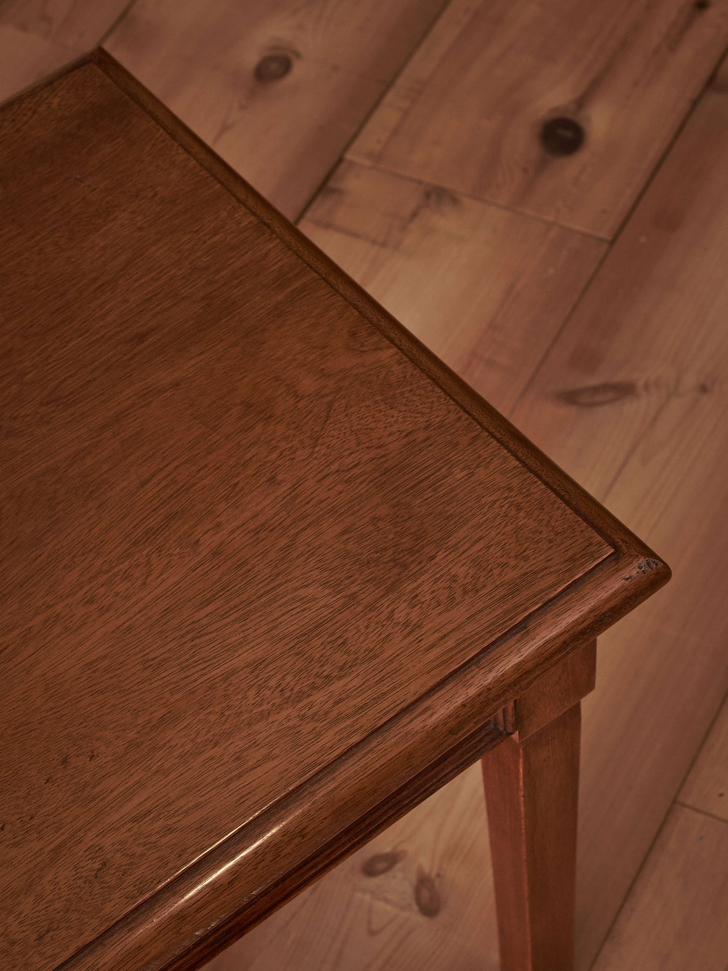 Antique mahogany bench