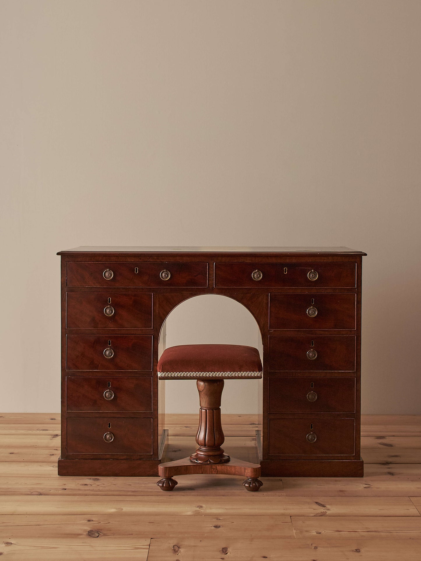 Antique Victorian mahogany dressing table