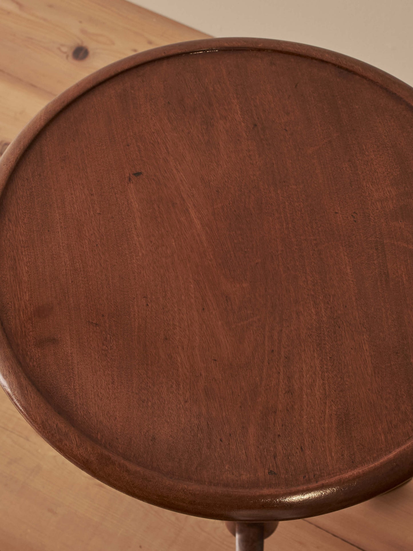 Victorian barley twist walnut side table