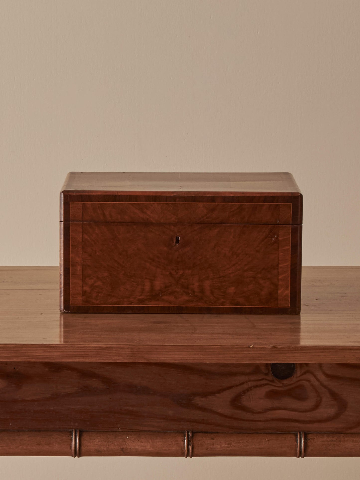 Victorian parquetry box