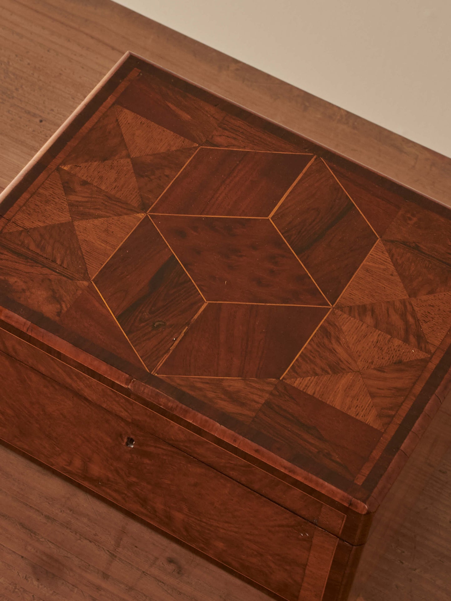 Victorian parquetry box