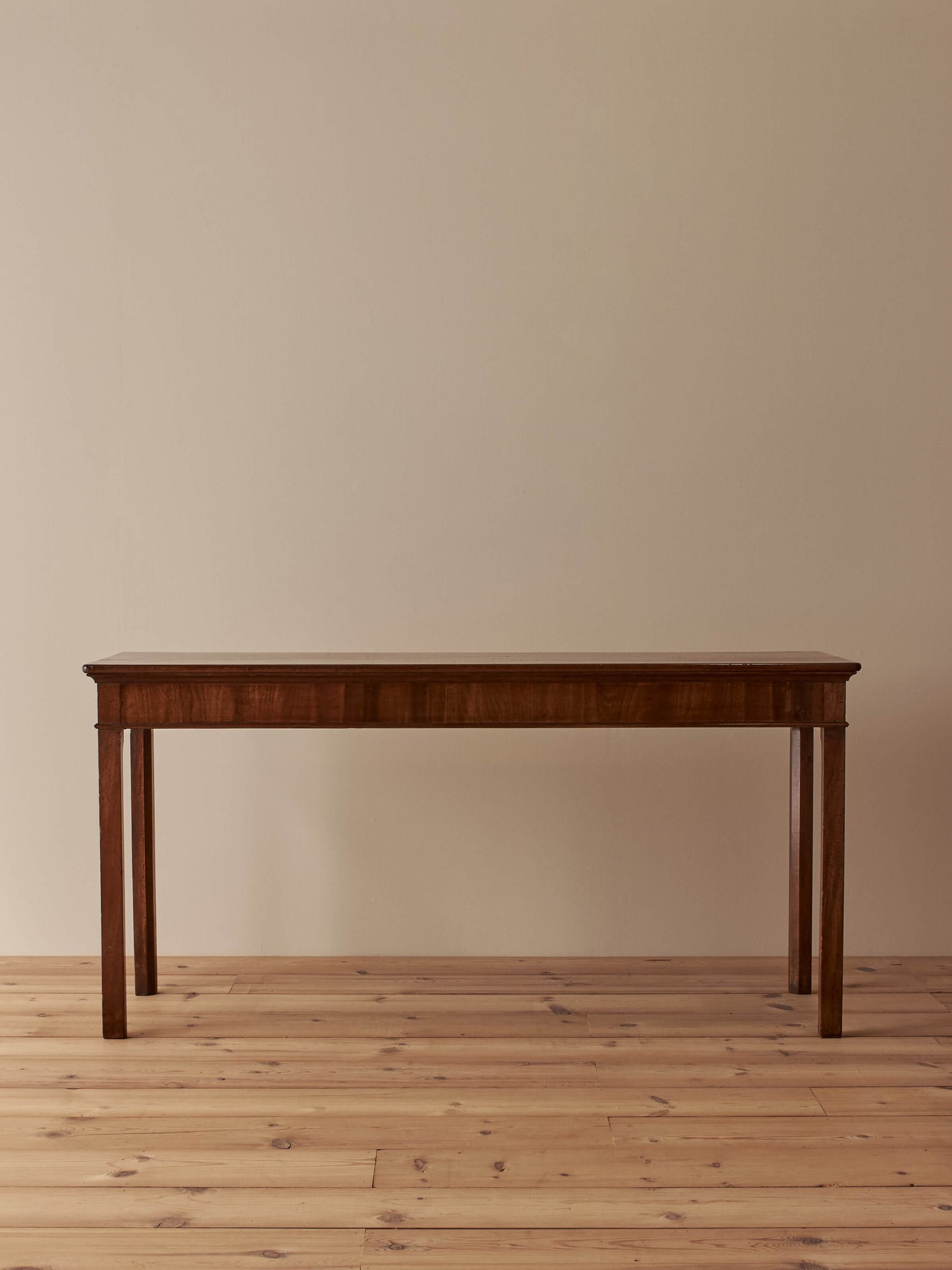 Georgian mahogany console table