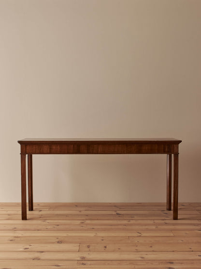 Georgian mahogany console table