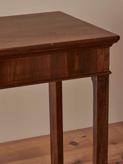 Georgian mahogany console table