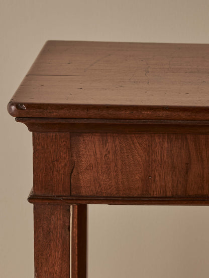 Georgian mahogany console table