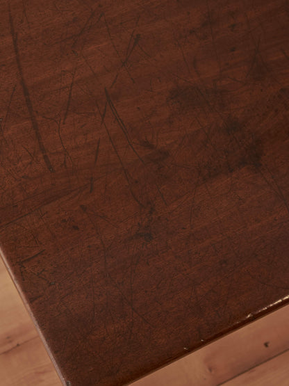 Georgian mahogany console table
