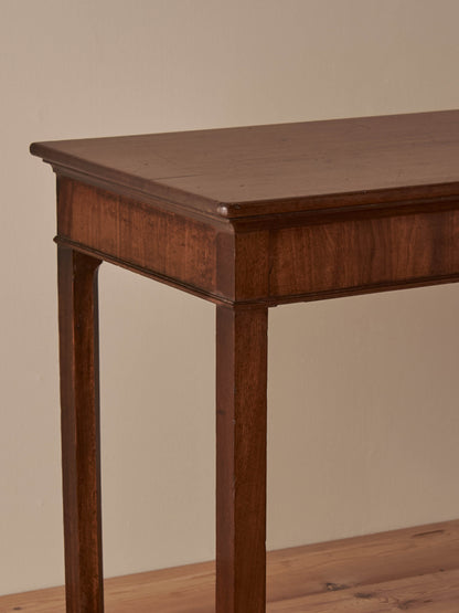 Georgian mahogany console table