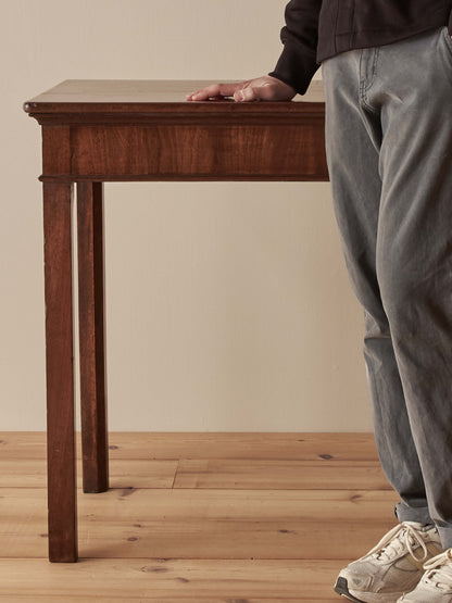 Georgian mahogany console table