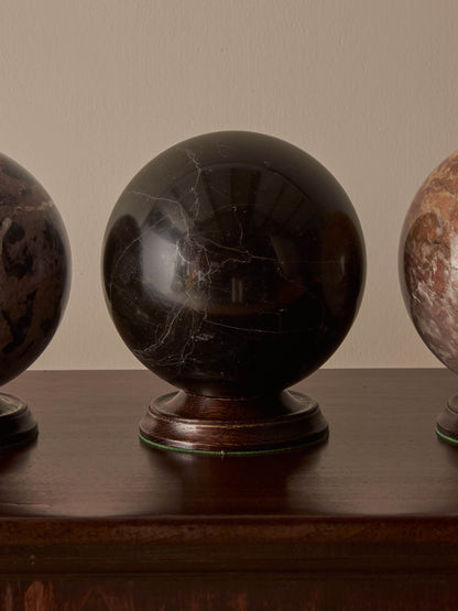 Regency Grand Tour specimen marble sphere