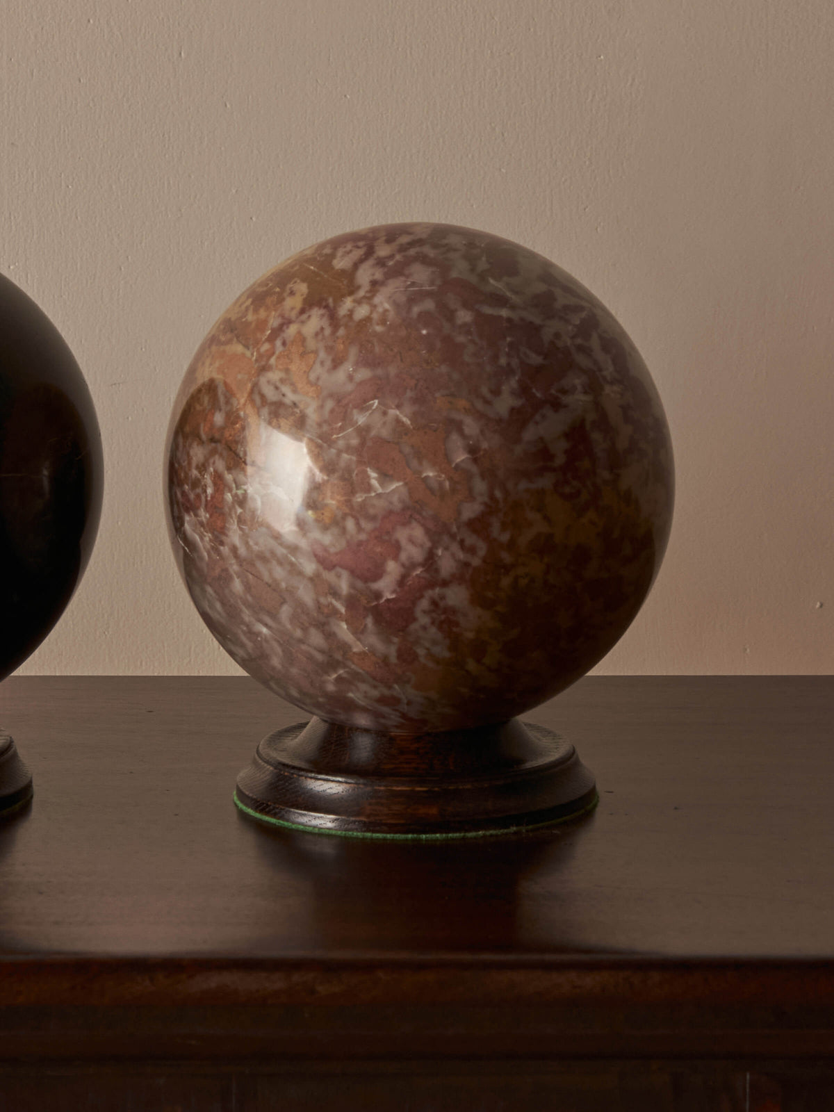 Regency Grand Tour specimen marble sphere