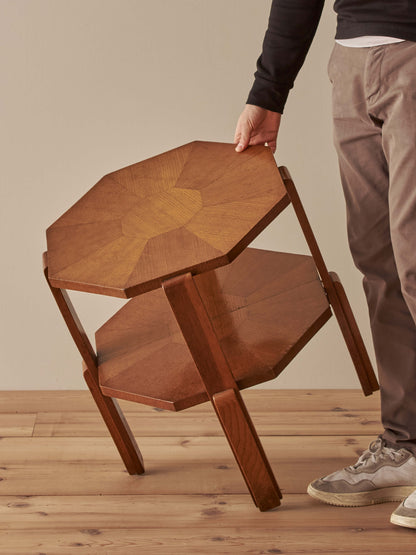 Art Deco octagonal side table
