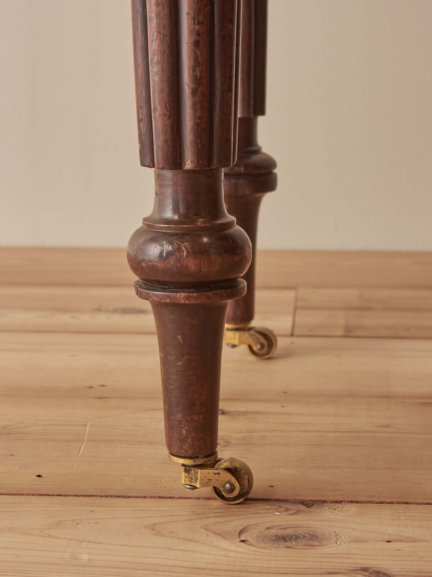 Victorian mahogany hall table