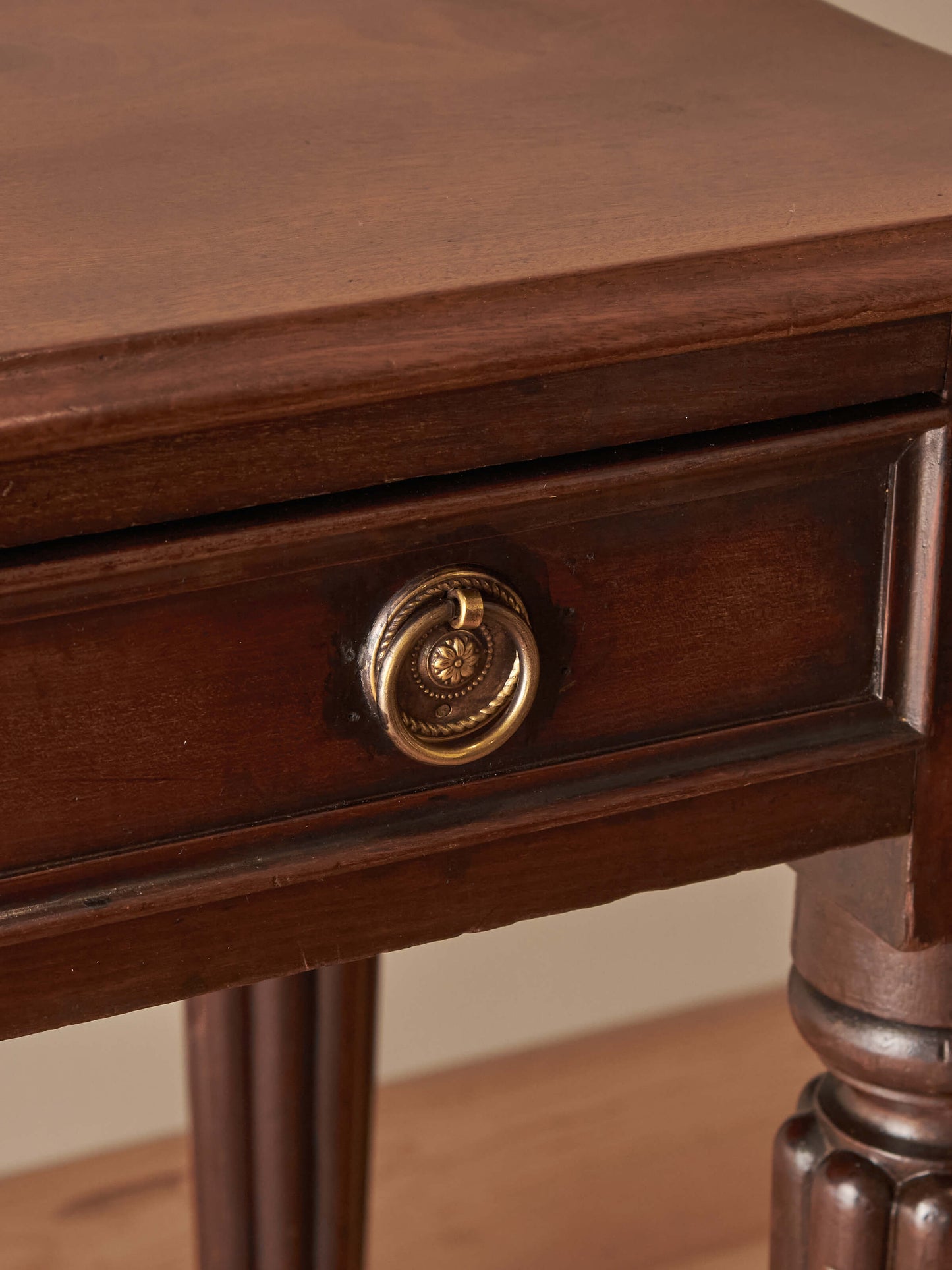 Victorian mahogany hall table