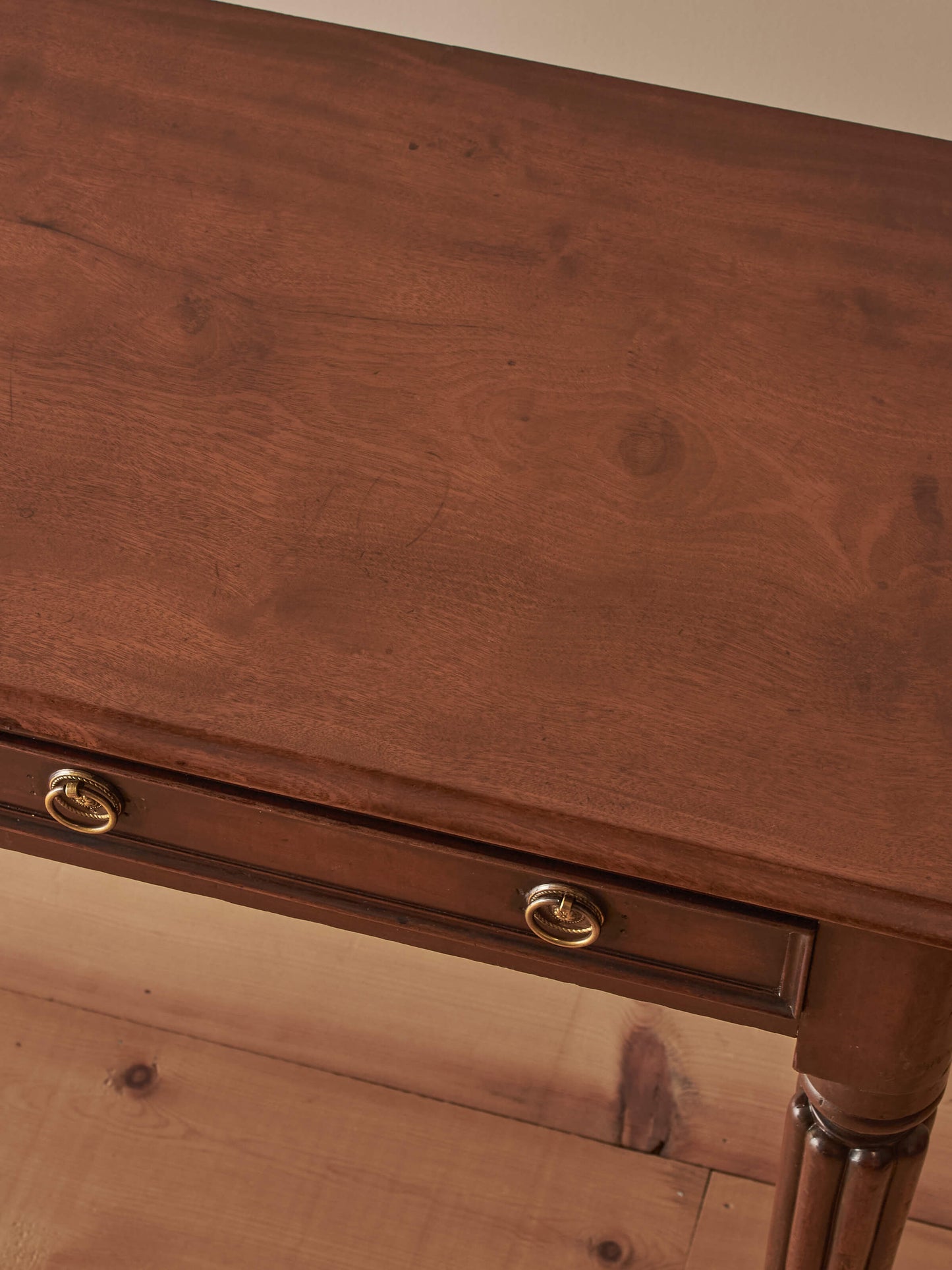 Victorian mahogany hall table
