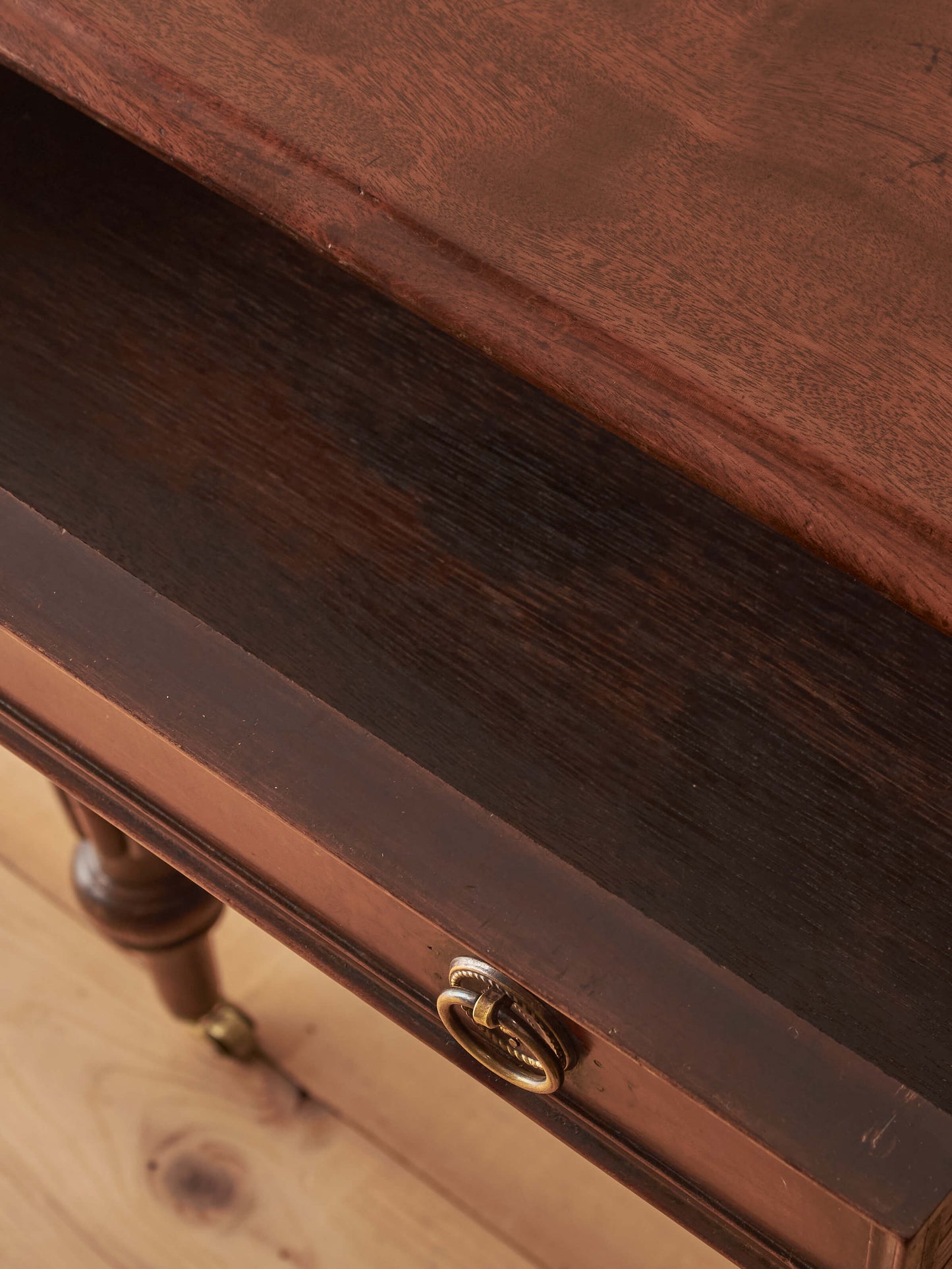 Victorian mahogany hall table