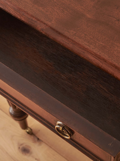 Victorian mahogany hall table