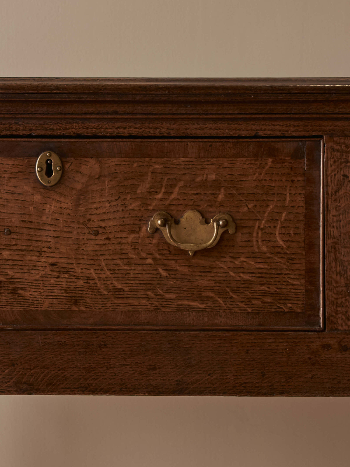 Georgian country oak dresser base