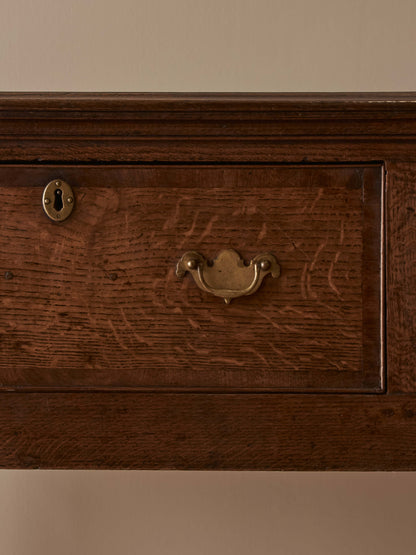 Georgian country oak dresser base