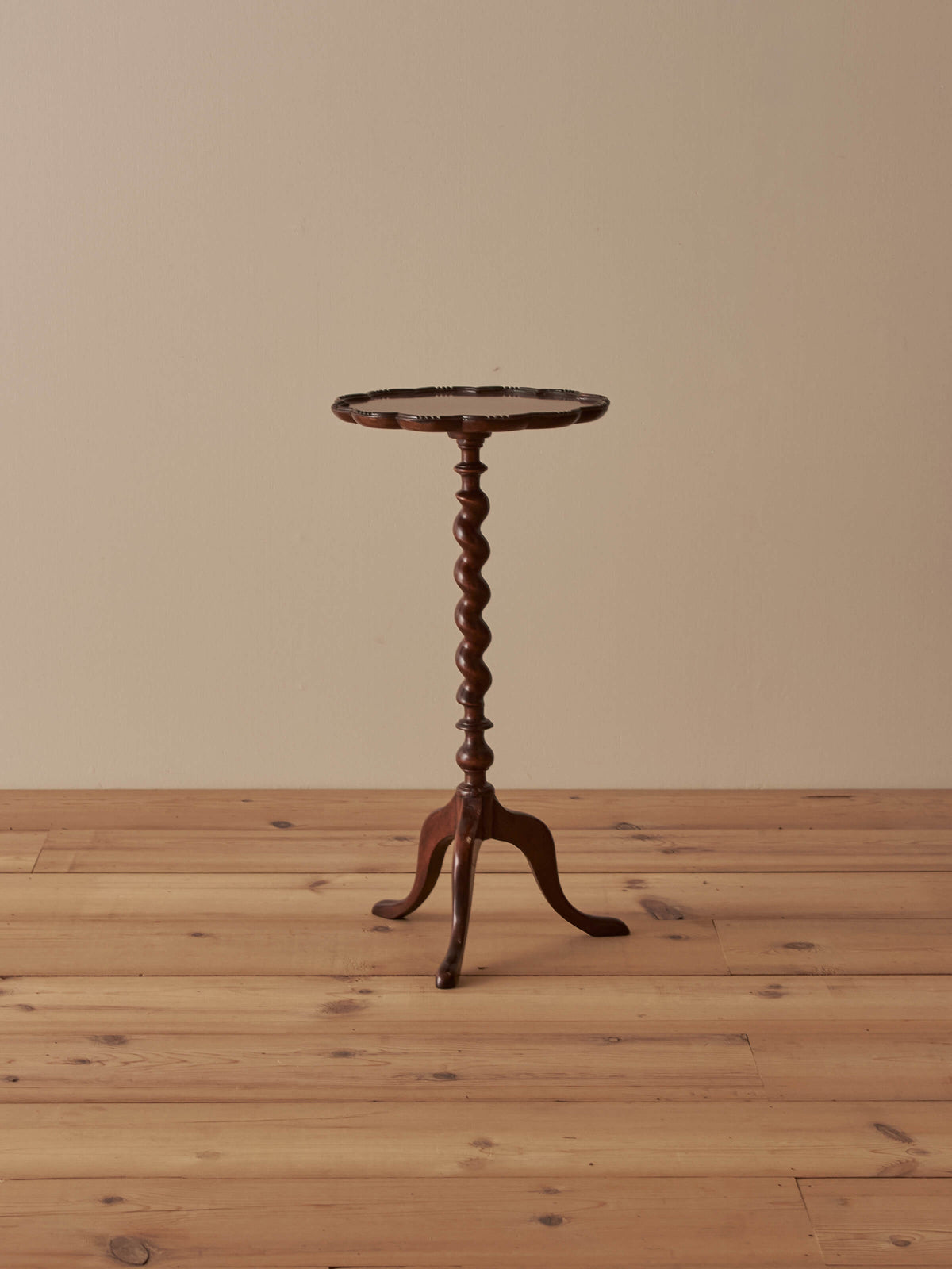 Edwardian barley twist wine table