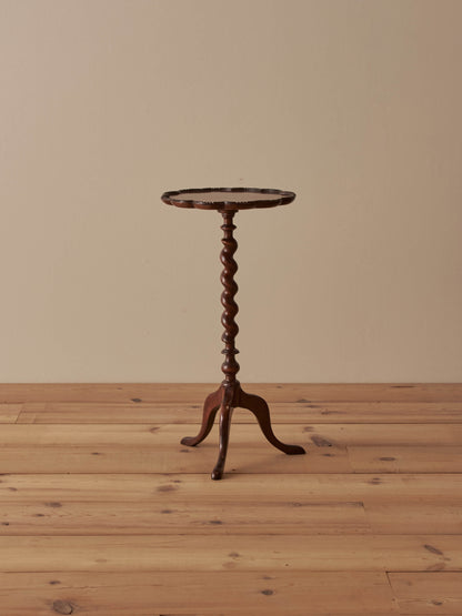 Edwardian barley twist wine table