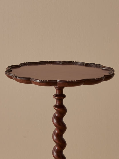 Edwardian barley twist wine table