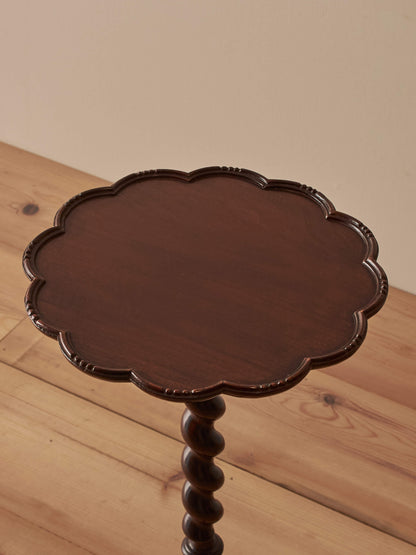 Edwardian barley twist wine table