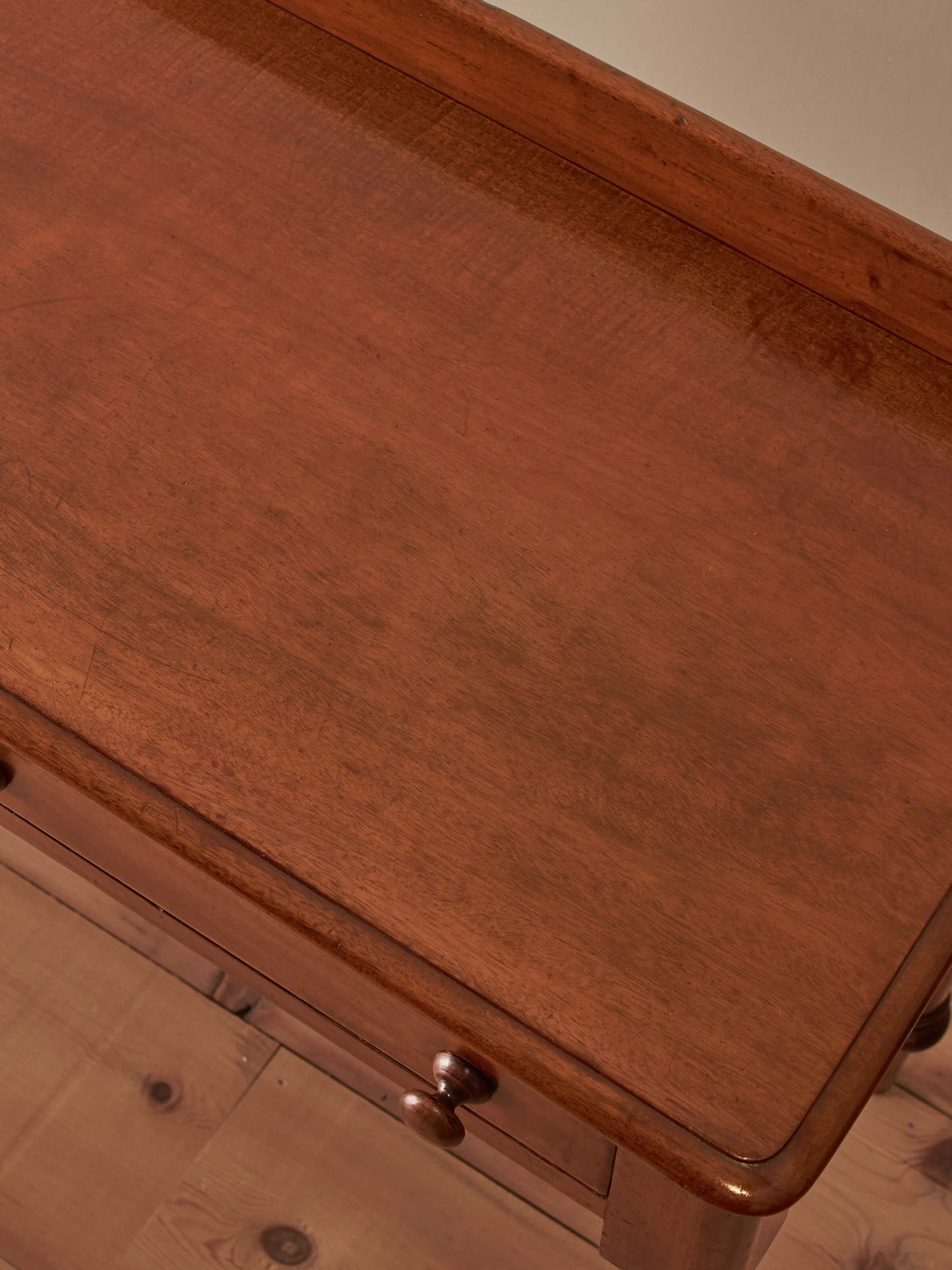 Victorian mahogany writing desk
