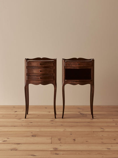 Pair of French vintage bedside tables