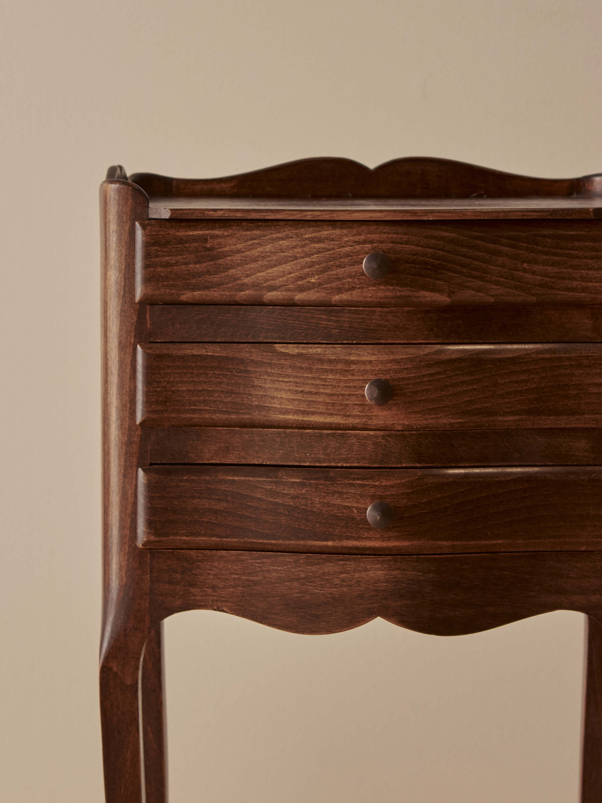 Pair of French vintage bedside tables