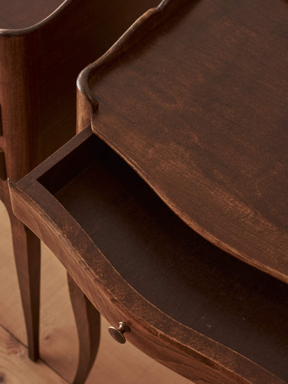 Pair of French vintage bedside tables