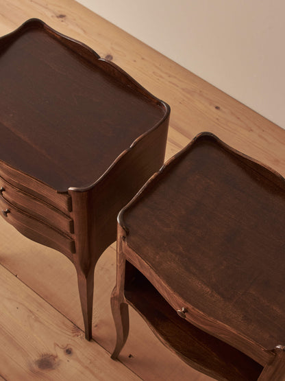 Pair of French vintage bedside tables