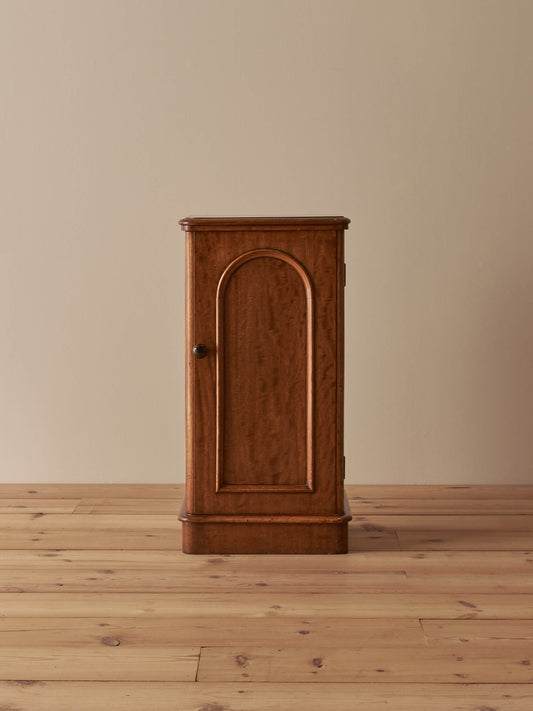 Victorian mahogany bedside cabinet