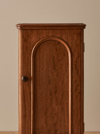Victorian mahogany bedside cabinet