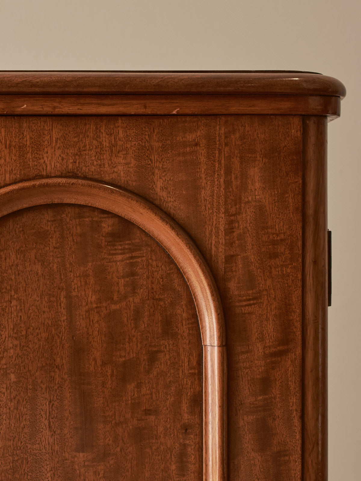 Victorian mahogany bedside cabinet