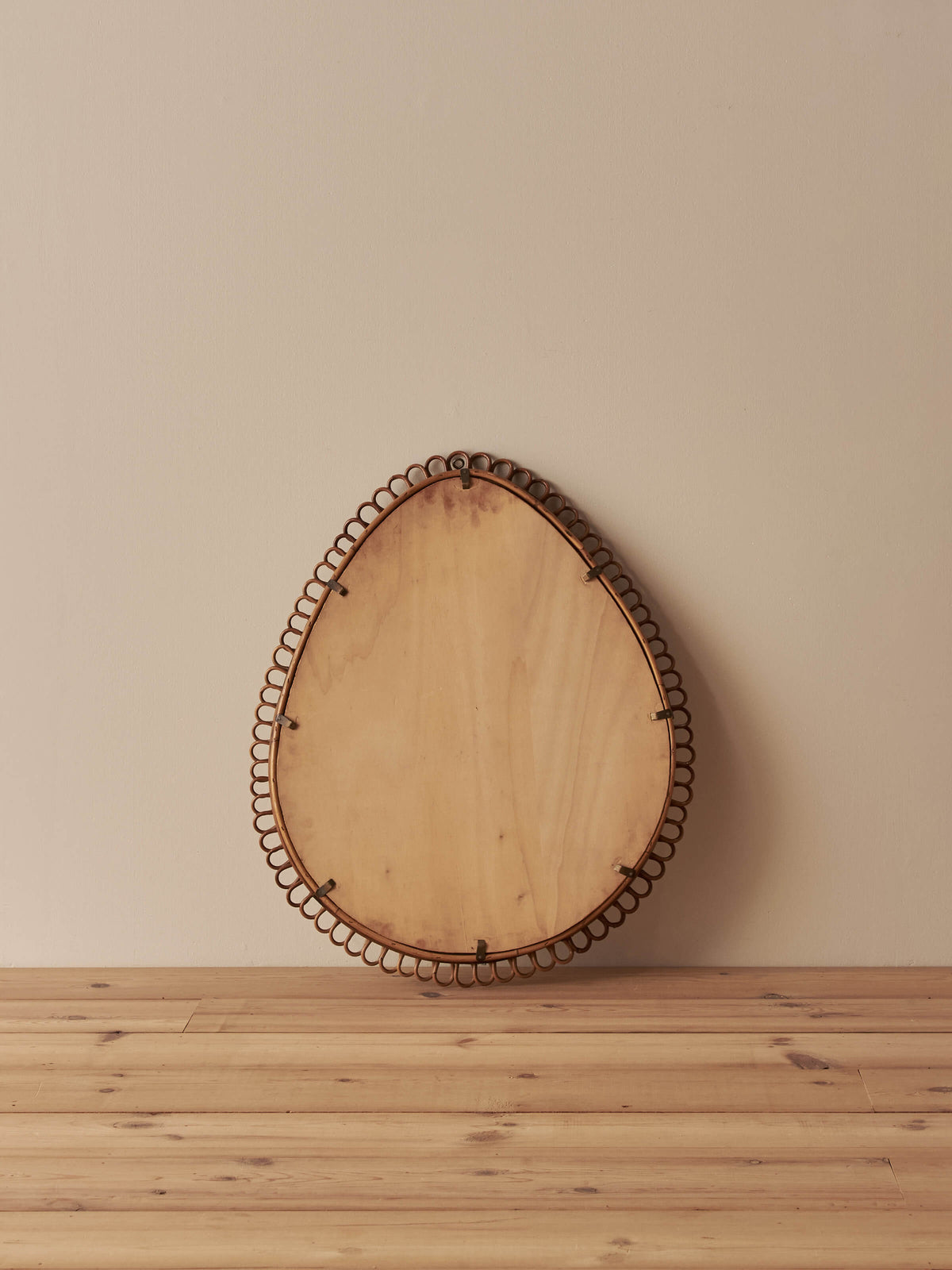 Italian mid-century Franco Albini teardrop mirror