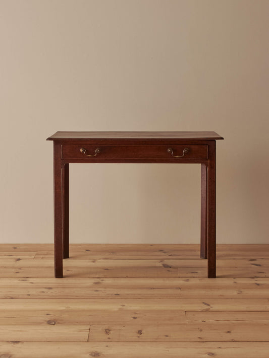 Georgian mahogany console table
