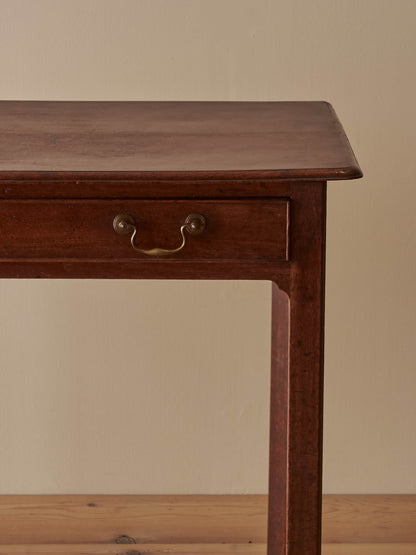 Georgian mahogany console table