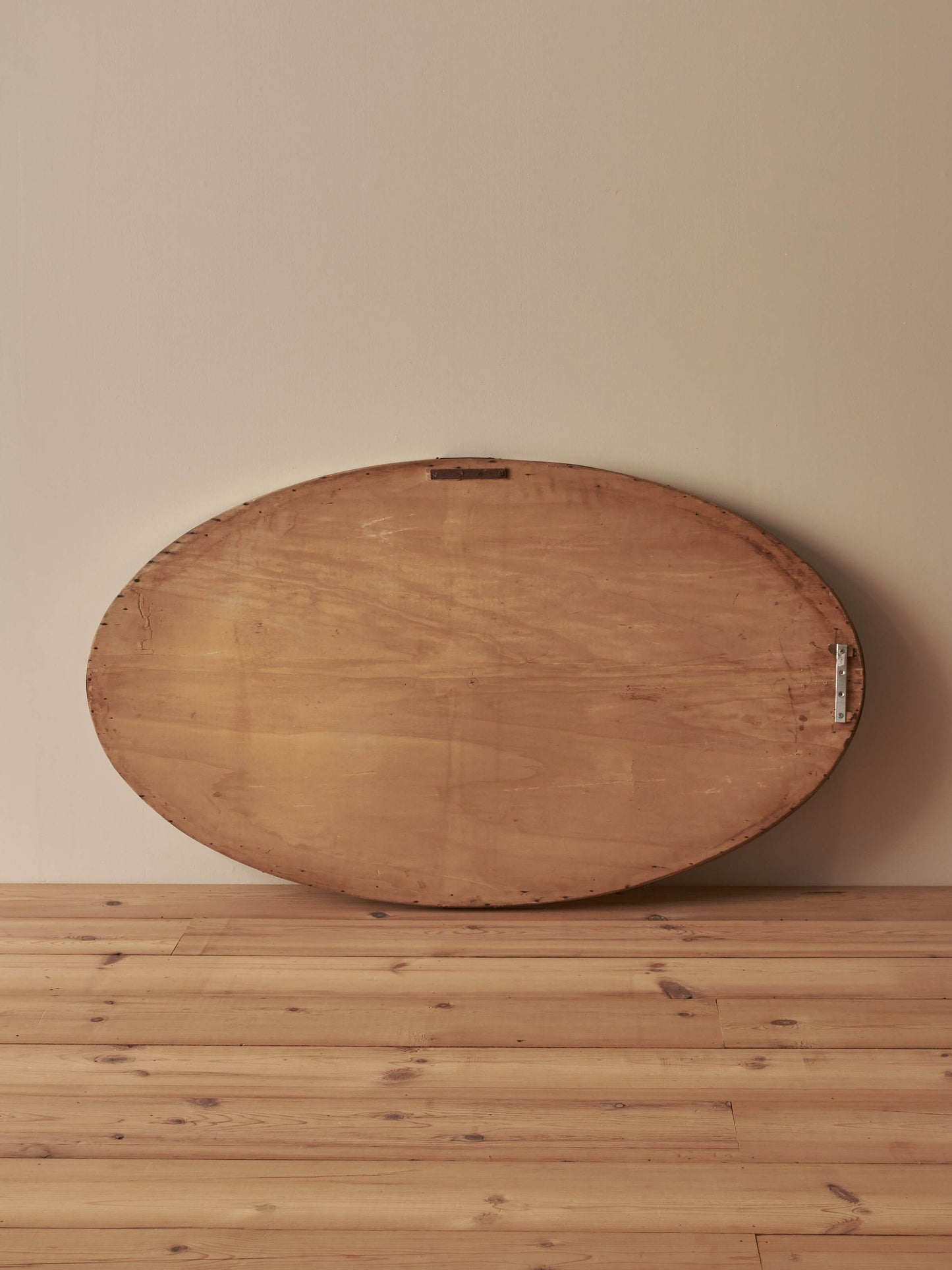 Mid-century over-mantel bevelled mirror