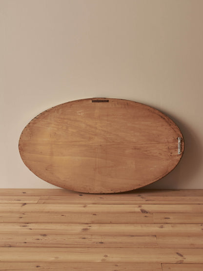 Mid-century over-mantel bevelled mirror