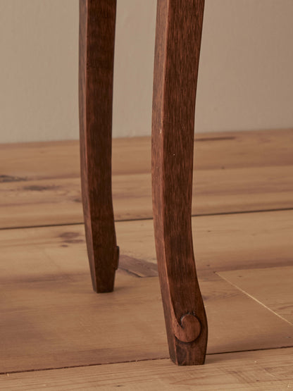 Pair of vintage oak French bedside tables