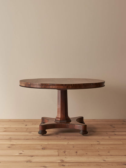 Regency rosewood centre table