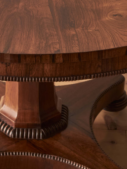 Regency rosewood centre table